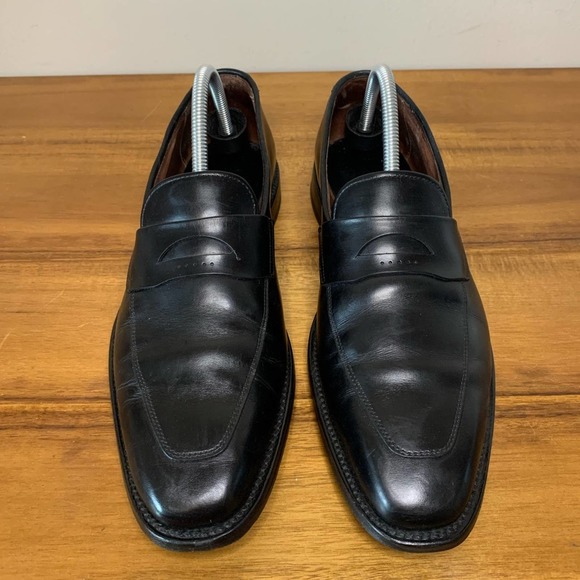 Allen Edmonds Melrose Mens Black Slip-On Loafer